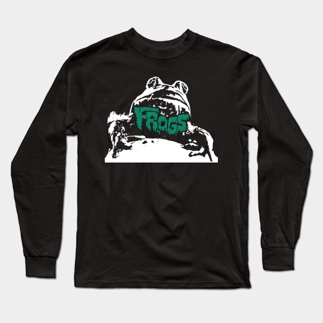 70's  cult film  Frogs horror Long Sleeve T-Shirt by TeeFection